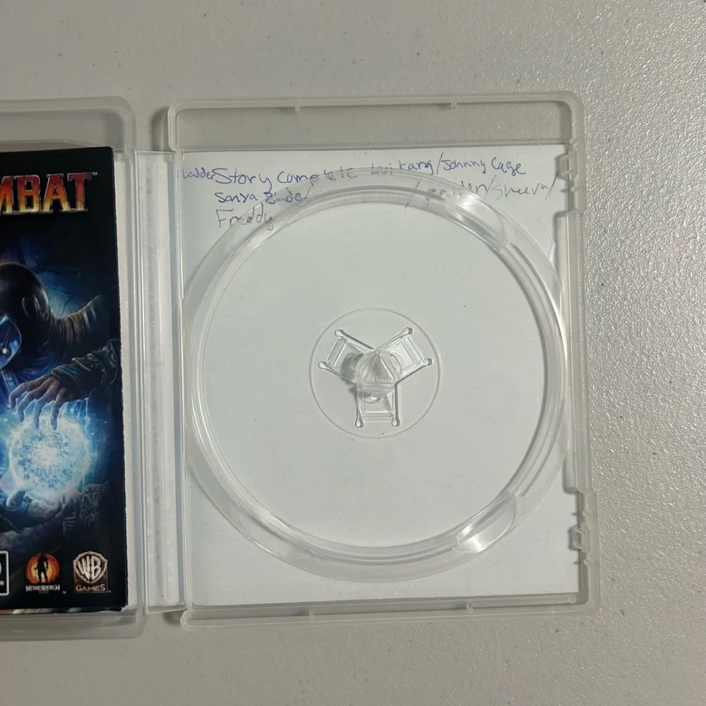 PS3 Mortal Kombat 3D Compatible Video Game